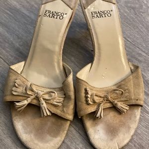 Franco sarto heel sandals 18$